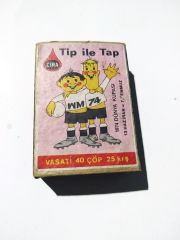 Tip ile Tap  WM 74 / 1974 Dünya kupası - Çıra kibrit