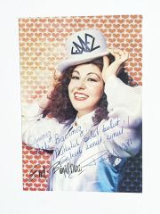 Aslı Bacı'ya ihaflı, imzalı - Parla ŞENOL kartpostal