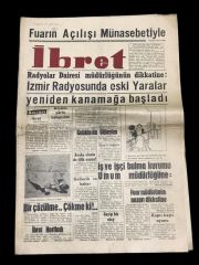 İzmir Fuar - İbret gazetesi / 20 Ağustos 1963
