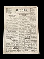 Ordu - İsmet Yolu Gazetesi / 1. sayı - 2 Mayıs 1960