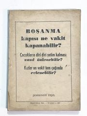 Boşanma Kapısı ne Vakit Kapanabilir? / Şemseddin YEŞİL - Kitap