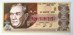 19 Mayıs 1979 / Dörtte bir bilet - Piyango bileti