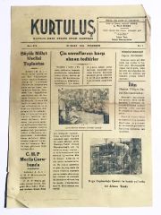Manisa Kurtuluş Gazetesi - 30 Mart 1944
