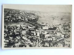 Vue Panaromic du Port - İş bankası damgalı - Kartpostal