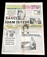 ''THKPC Vural ÖNSEL'' haberli Bursa Hakimiyet Gazetesi /  15 Mayıs 1975