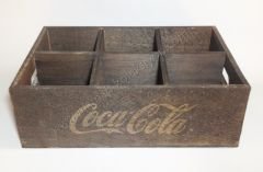 Coca Cola ahşap kasa