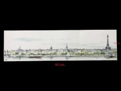 Paris panorama - SPECIA MARQUES RHÔNE POULENC / Yeni yıl tebriği