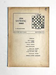 Süer Satranç Dergisi Say:115 1969 - Dergi