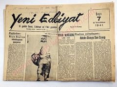 Yeni Edebiyat gazetesi, 15 İkincikanun 1941, Sayı: 7  Nadir - Efemera