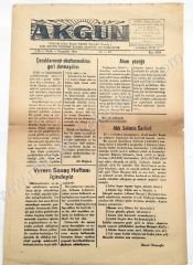 Akgün gazetesi, 13 Ocak 1955 Urfa - Efemera