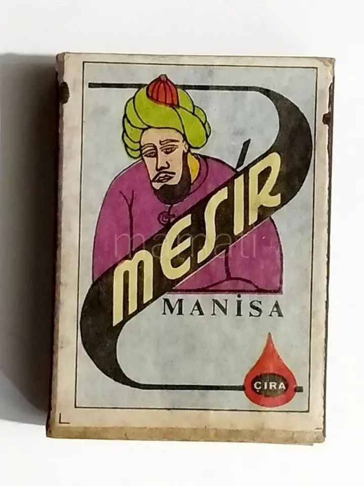 Mesir MANİSA * Çıra Kibrit * Eski Kibrit