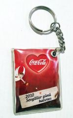 2010 Sevgililer günü hatırası - Coca Cola, anahtarlık