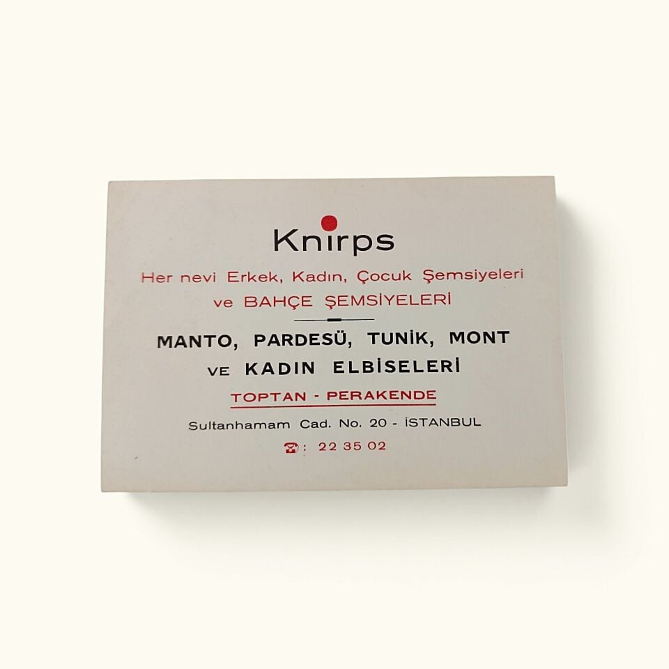 Knirps Manto, pardesü * SULTANHAMAM * Kartadres