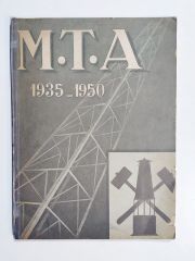 M.T.A 1935 -1950 / Kitap