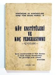 Köy Enstitüleri Ve Koç Federasyonu - Kitap