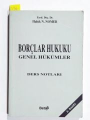 Borçlar Hukuku genel hükümler / Haluk N. NOMER - Kitap