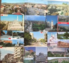 Elazığ, Harput - 24 adet kartpostal