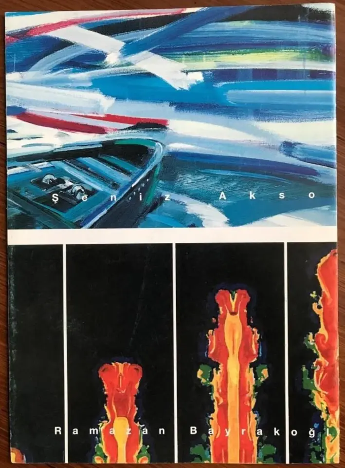 Şeniz AKSOY. Adil SALİH. Ramazan BAYRAKOĞLU. Gülay YAŞAYANLAR - Toyan Sanat Galerisi * Sergi broşürü