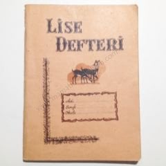 Lise defteri  27 - Efemera