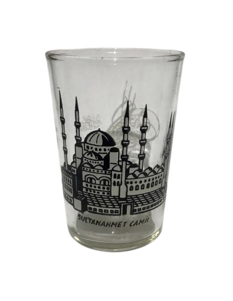 Sultanahmet Camii - Tuğralı Hatıra Bardak