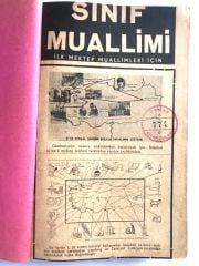 Sınıf Muallimi dergisi İlk Mektep Muallimleri için 1-26. sayılar