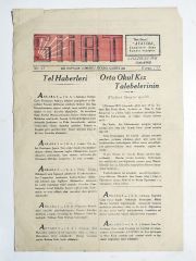 Siirt Gazetesi 4 Haziran 1938 - Eski Gazete