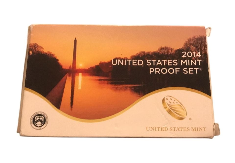 2014 USA United States Mint Proof Set - Amerika Prova Seti