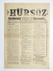 7 Eylül 1973 Hürsöz Gazetesi KOZAN - Eski Gazete