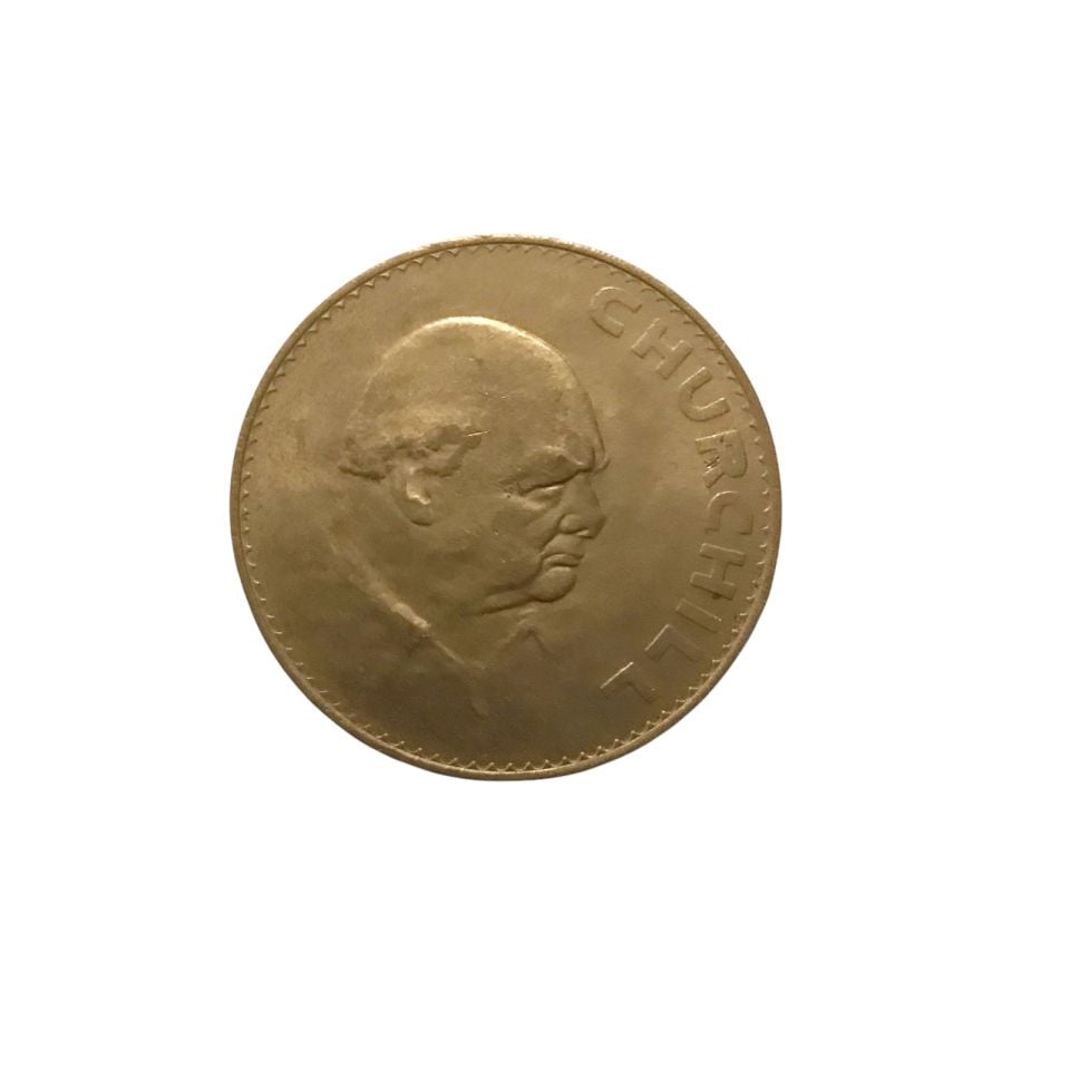 1965 Churchill - Elizabeth II / Hatıra parası