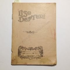 Lise defteri  63 - Efemera