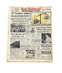 167 Komunist sanığın davası - Şefik HÜSNÜ, Dündar BAŞTİMAR / 3 adet gazete