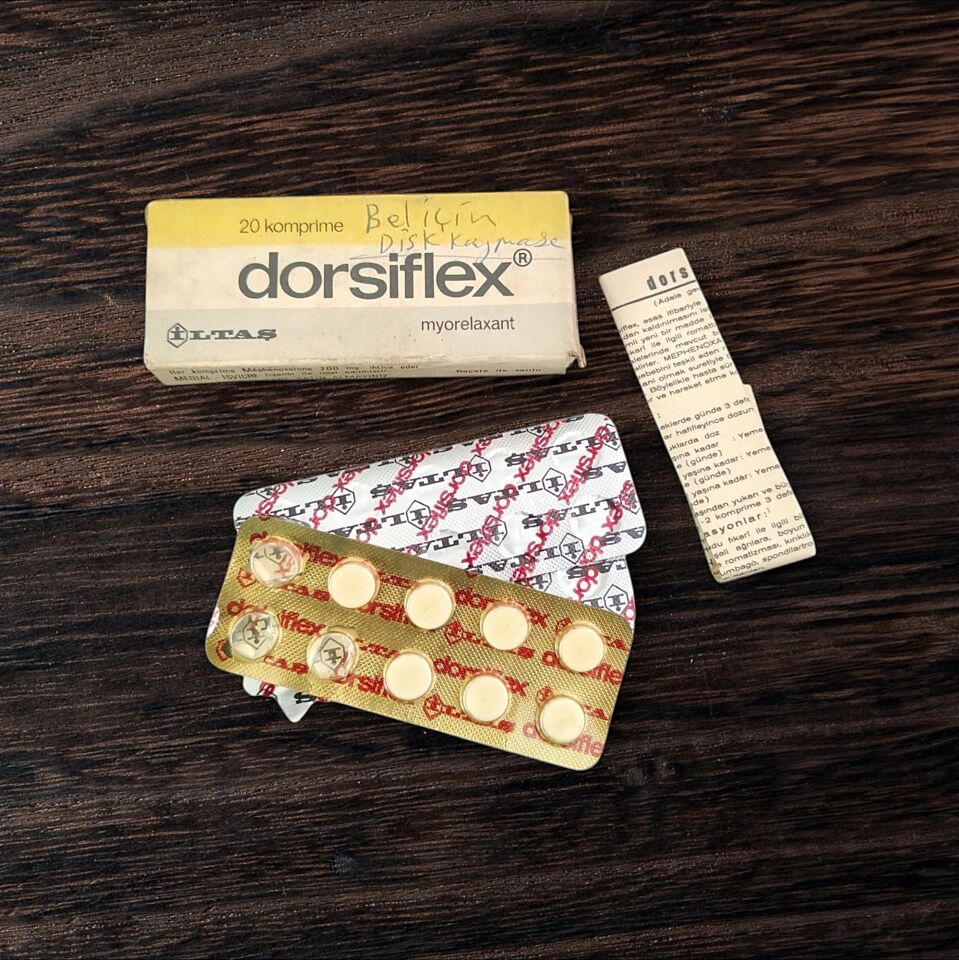 Dorsiflex * İltaş İlaç *  İlaç Şişesi
