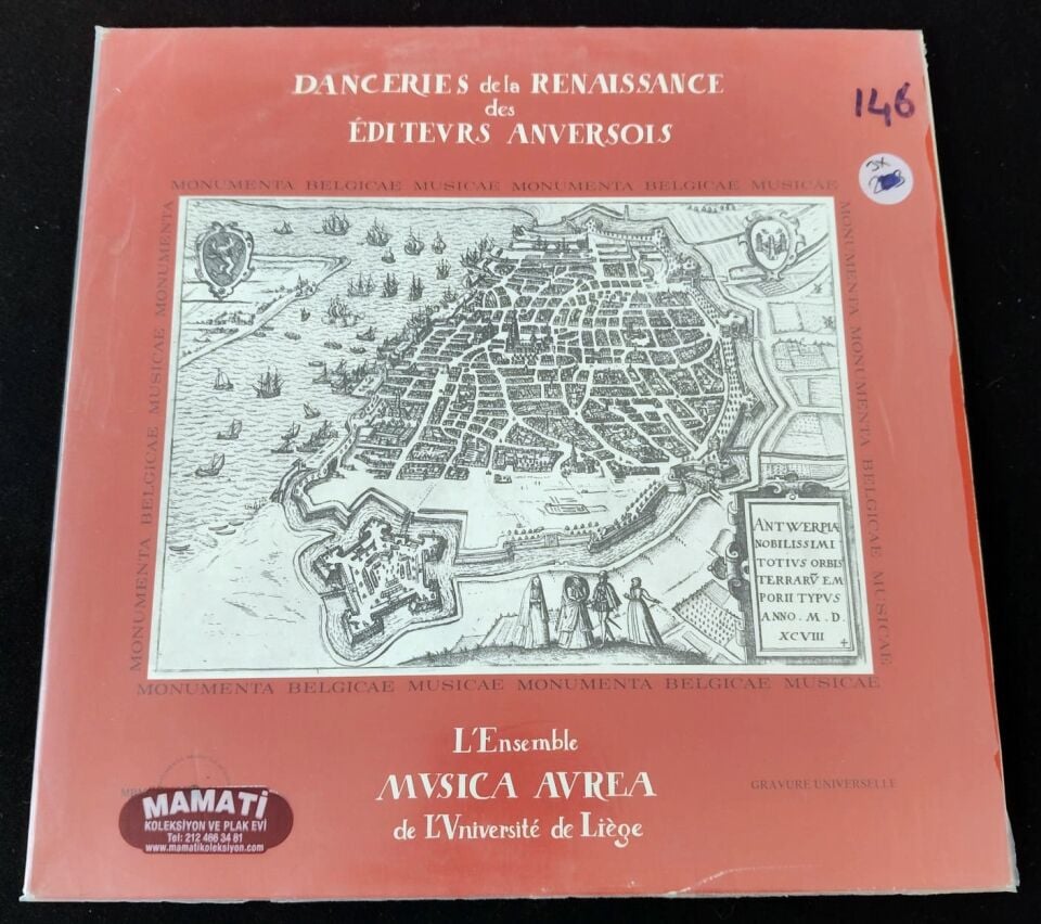 Danceries de la Renaissance des éditeurs Anversois Ensemble Musica Aurea * NADİR LP