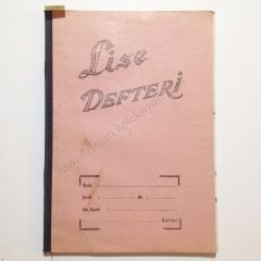 Lise defteri Müzik defteri 75 - Efemera