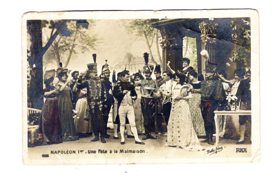 Napoleon Une Face a la Malmaison * Eski Kartpostal