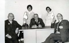 Bursa Kızılay yöneticileri - Fotoğraf