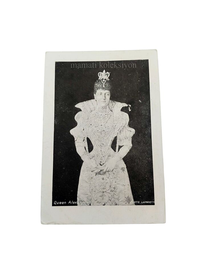 Queen Alexandra * Eski Kartpostal