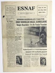 Esnaf Gazetesi - ADANA / Sayi : 1 - 20 Ağustos 1968