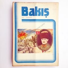 Bakış aylık kültür dergisi Atatürk kapaklı Sayı : 499 - Ağustos 1985 - Kitap