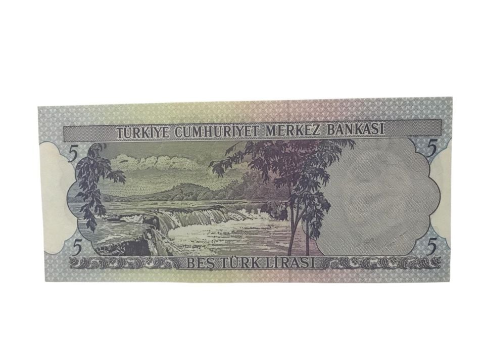 6. Emisyon 2. Tertip 5 Türk Lirası - Çil