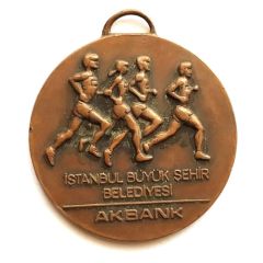 Akbank İstanbul Büyükşehir Belediyesi - Avrasya maratonu 1990 / Bronz Madalya