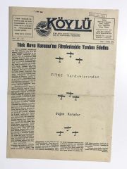Türk Hava Kurumu Köylü Gazetesi  - Ocak Şubat 1962