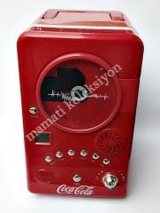 Coca Cola cd çalar, mini buzdolabı
