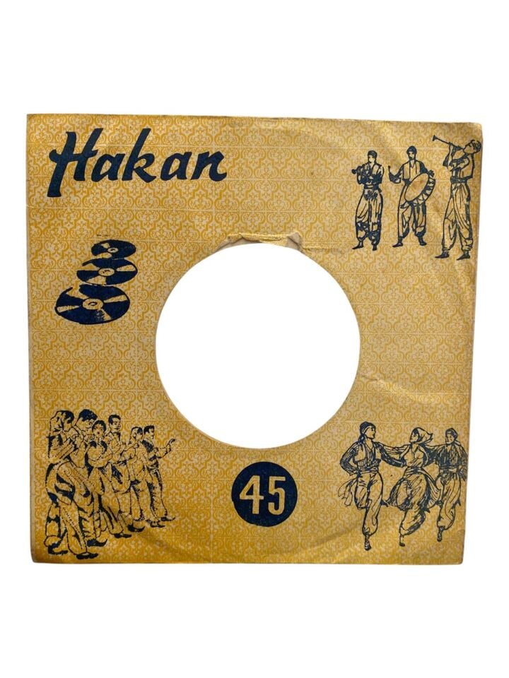 Hakan Plak - Plak kapağı (Sadece kapaktır, içerisinde plak yoktur.)
