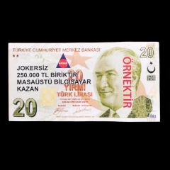 Aksan Jokersiz 25000 TL biriktir - 20 TL