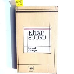 Kitap şuuru / Nevzat KÖSOĞLU - Kitap