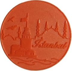 İstanbul Büyükşehir Belediyesi / Kız Kulesi Temalı Plastik Jeton - Jeton