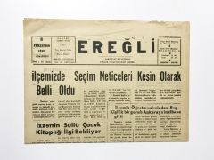 Ereğli gazetesi - 8 Haziran 1968