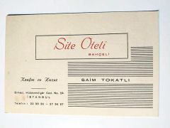 Site Otel Bahçeli - Kartadres