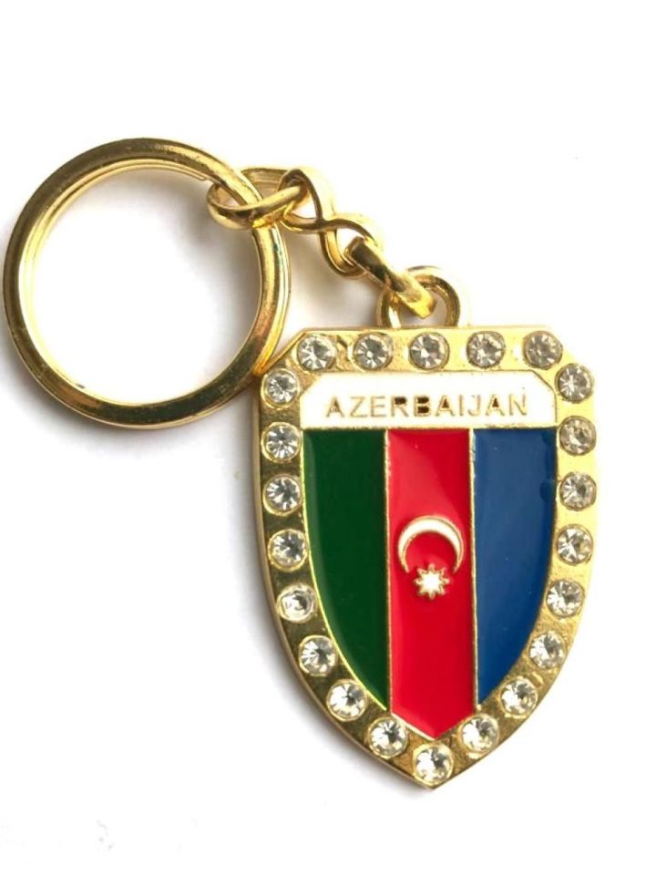 Azerbaycan / Azerbaijan - Bayrak anahtarlık